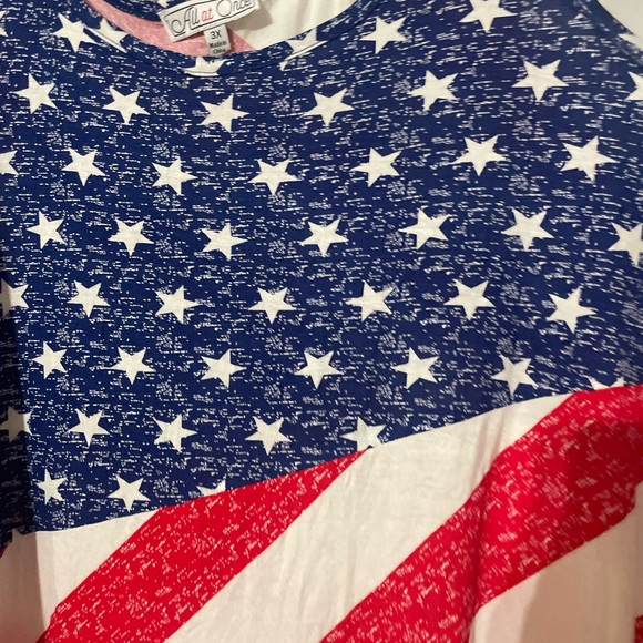 Patriotic Sleeveless tank dress size 3X 🇺🇸🇺🇸🇺🇸🇺🇸 BG 06 - Picture 3 of 4